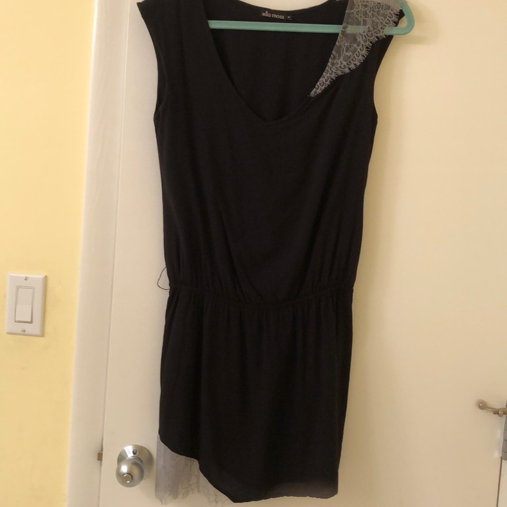 black ella moss dress
